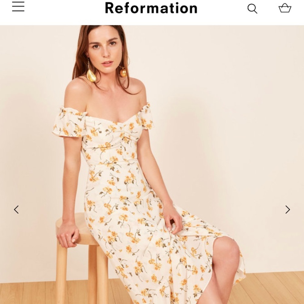 ISO Butterfly dress by Reformation